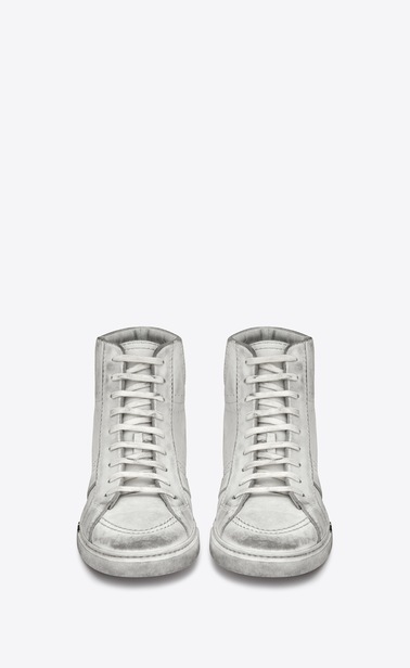 Joe sneaker in worn-look leather